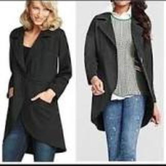 CAbi Jackets & Blazers - CAbi 994 Ponte Lisbon Topper Jacket Charcoal Gray
